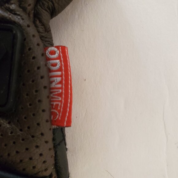 Odin Heavy Hitters Motorcycle Gloves, brown, size XL - Picture 7 of 8